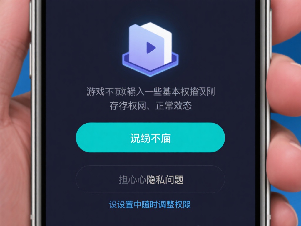 权限设置：安装过程中，游戏可能会请求一些基本权限，